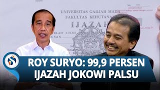 Saling Serang! Projo Pamer Ijazah Jokowi Asli, Roy Suryo Bantah Klaim 99,9% Palsu, Siapa Bohong?