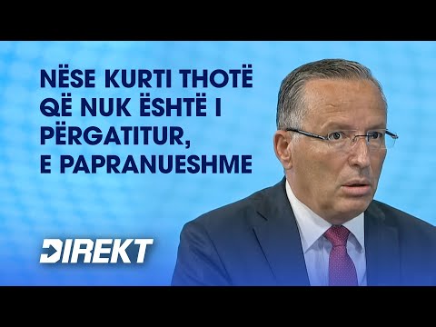 Hamza: Nëse Kurti thotë që nuk është i përgatitur, e papranueshme - ATV