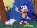 Sonic The Hedgehog On Sesame Street