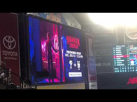 Stranger Things Fireworks Night