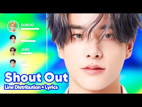 ENHYPEN - Shout Out (Line Distribution + Lyrics Karaoke) PATREON REQUESTED
