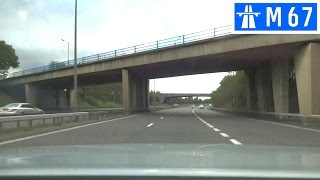 preview picture of video 'M67 Motorway - Rear View'