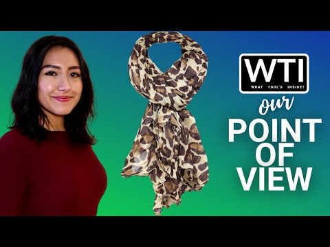 KMystic Classic Leopard Print Scarf - WTI product video review