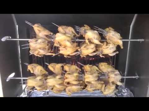 Tournebroche professionnel modèle ouvert - robuste, fiable, simple d'usage - Guinet, acier galvanisé, 48 poulets, remorque homologuée_6