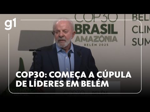 Jornal Hoje: Lula cita 'interesses egoístas' e diz que é hora de 'levar a sério' alertas da ciência