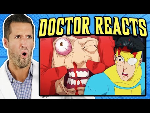 ER Doctor REACTS to Brutal Invincible Fight Scene Injuries