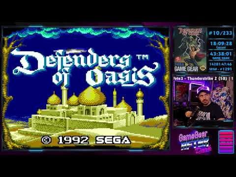 Game Gear After Dark - #10 - Defenders of Oasis - Game Gear - Finale