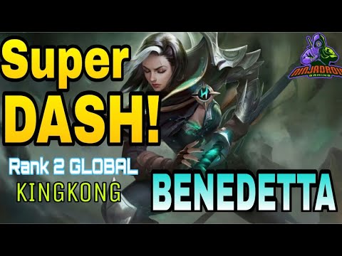 91% Win Rate  New Hero Benedetta Gameplay! - Top 2 Global Benedetta by KINGKONG - MLBB