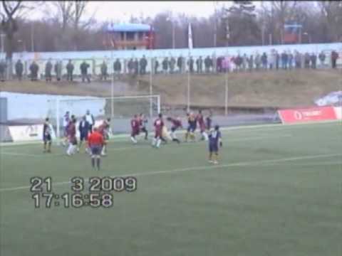 SK Liepājas Metalurgs - SK Blāzma Rēzekne (4 : 0)
