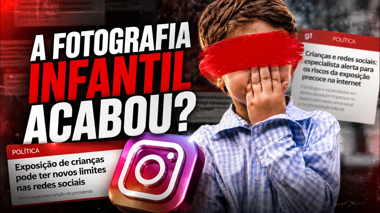 A FOTOGRAFIA INFANTIL ACABOU? Conselho para fotógrafos de crianças, famílias e newborn!