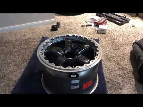 Mounting a Tire on a Weld RTS Beadlock Wheel without a Tire Machine