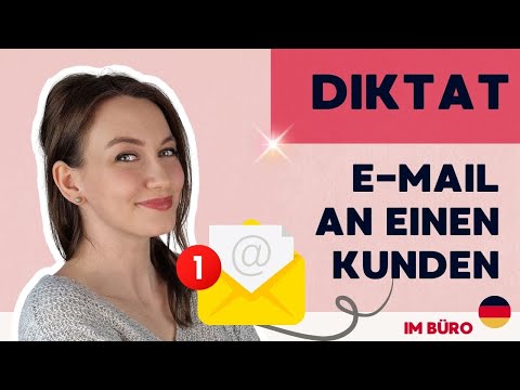 Diktat auf Deutsch für Fortgeschrittene | Deutsch im Büro | Hörverstehen üben | B1-B2