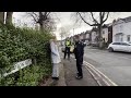 Sister Isabel pray silently outside an abortion clinic, they'll search and arrest her(20-12-22)