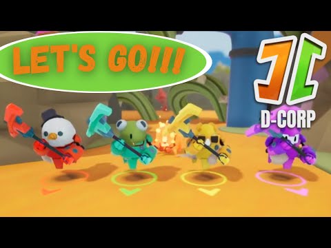 Co-op Tower Defence With The CUTEST ROBOTS! D-Corp Gameplay!