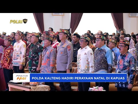 KAPOLDA KALTENG HADIRI PERAYAAN NATAL DI KAPUAS PERKUAT SINERGI DAN KOLABORASI