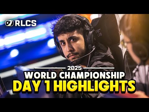 $1,200,000 RLCS WORLD CHAMPIONSHIP 2025 HAS BEGUN! | DAY 1 HIGHLIGHTS! | All Matches!