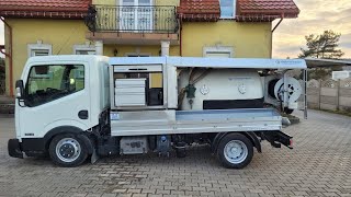 Nissan Cabstar COMBI Kanalreiniger VAAVUM CLEANER sewer jetter truck for sale - Image 4 | Autoline MY Nissan Cabstar COMBI Kanalreiniger VAAVUM CLEANER sewer jetter truck | Image 4 - Autoline