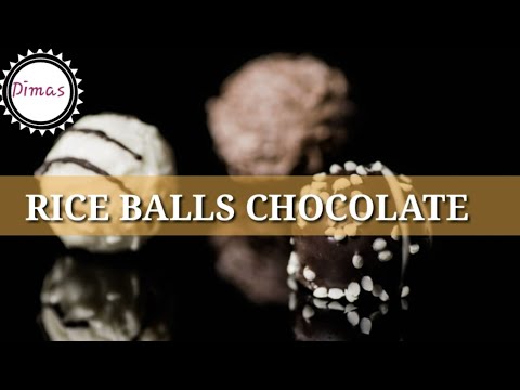 Crispy Puffed chocolate Balls in 10 mins, only 3 ingredients without baking!