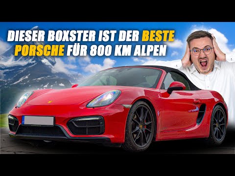 Dieser BOXSTER ist der BESTE PORSCHE Sportwagen 🤯 800 KM Alpen Tour am Limit!