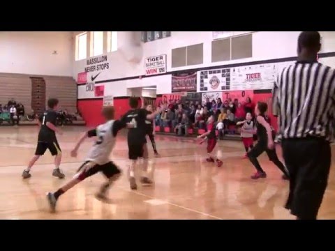 SCYBL 5/6 Boys Basketball Tournament - Manchester Paljich vs Manchester Anker.  02/07/16
