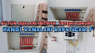 🔴🔵 #KIRMIZI #VANA MI #MAVİ #VANA MI  / BÜTÜN ODALARI ISITMAK İSTEMİYORUM , HANGİ VANAYI KAPATICAM 