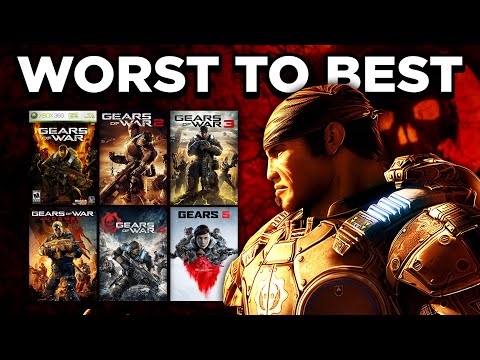 I Played EVERY Gears of War... (And Ranked Them)