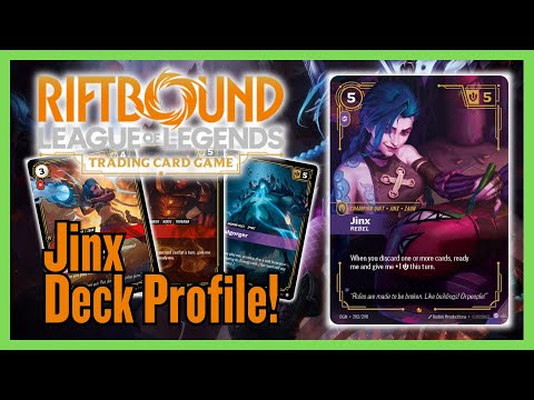 INSANE Jinx Reanimation Deck! Discard BIG Units for Massive Value | Riftbound: League of Legends TCG