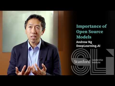 開源模型的重要性：吳恩達，DeepLearning.AI (Importance of Open Source Models: Andrew Ng, DeepLearning.AI)