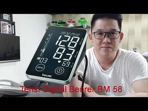 Kraujospūdžio matuoklis Beurer BM 58 juoda video