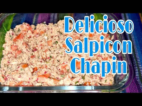 🇬🇹 RECETAS de SALPICON con carne de res guatemalteco/ COMIDAS GUATEMALTECAS/ salpicon guatemalteco