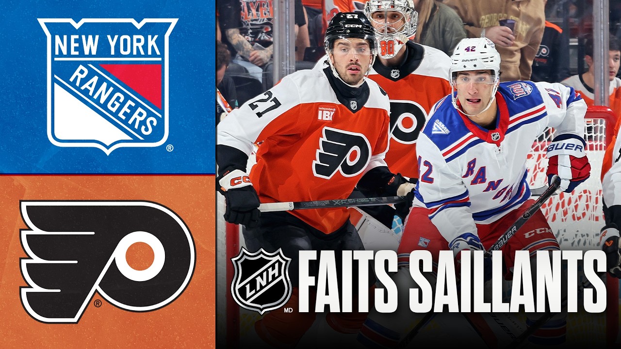 Rangers vs Flyers| 09/03/26 | Faits saillants