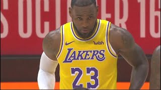 LEBRON and The Los Angels Lakers in San Diego! Video