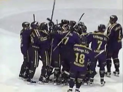 Färjestads Vesa Toskala gör mål