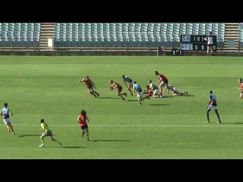 McDonald's SA U18 Jonty Scharenberg (23) v Allies, June 2016