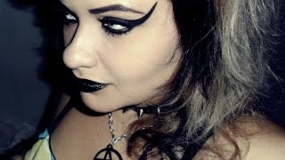Rocker/Goth Easy Makeup