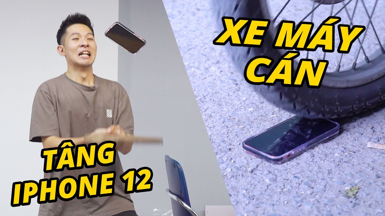 DROP TEST CỰC MẠNH iPHONE 12 VÀ CÁI KẾT MẤT TẾT…