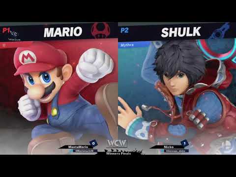 WCW 48 - Mastamario(Mario) VS FAD| Nicko(Shulk) Winner Finals