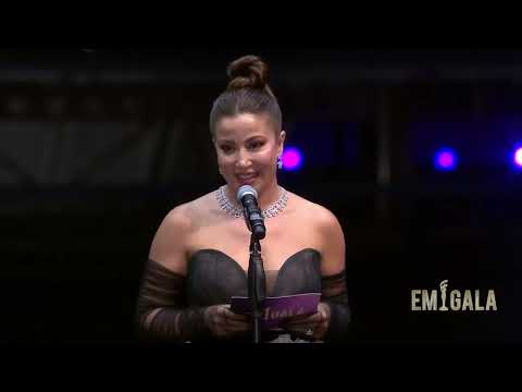 Mayssa Karaa wins one of the Star of the Night awards at The EMIGALA 2023