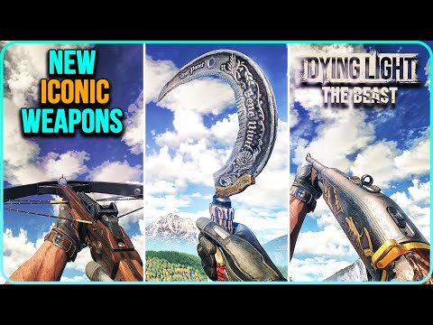 All New Iconic Weapons & Armor Showcase Dying Light The Beast