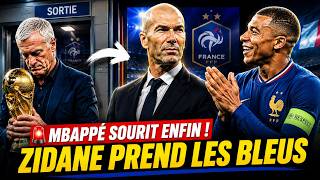 🚨 OFFICIAL? ZINEDINE ZIDANE TAKES OVER LES BLEUS, MBAPPÉ FINALLY RESPONDS