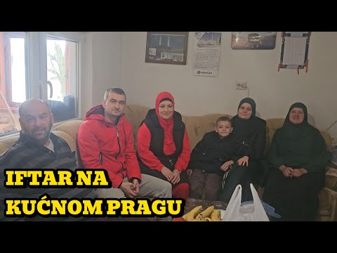 "PUTUJUĆI IFTAR💚 Iftar na kućnom pragu - velika radost🤲💚"