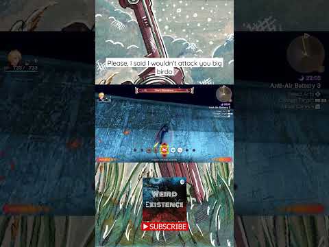 Please, I said I wouldn't attack you big birdo