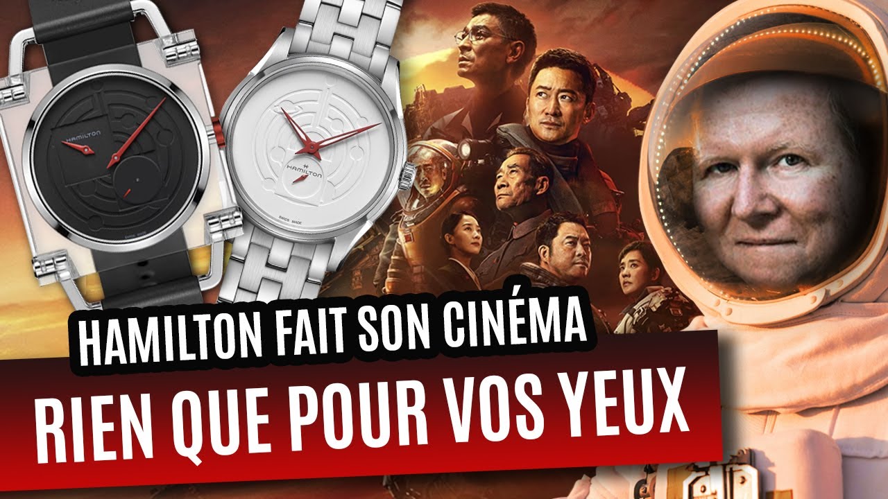 La montre ultra-secrète d'Hamilton... mais, on a travaillé le CEO au corps ! Merci Vivian !