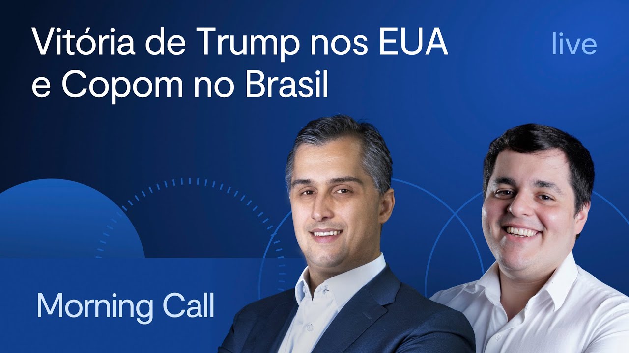 Vitória de Trump nos EUA e Copom no Brasil - Morning Call com Jerson Zanlonrenzi e Lucas Costa, CMT