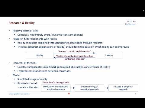 Philosophical & Theoretical Foundations of Empirical Research (Foundations of Quantitative Research)