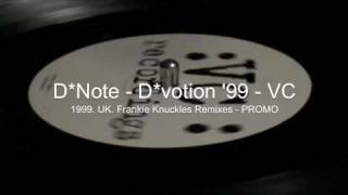 D*Note - D*Votion '99 - VC UK - PROMO - DISC1
