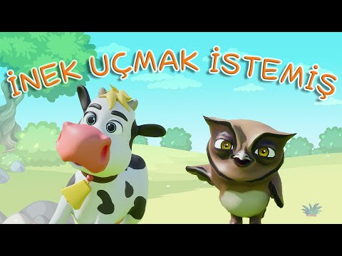 İnek Uçmak İstemiş Şarkısı - Cici Dostlar Çocuk Şarkıları &Çizgi Film Kanalı