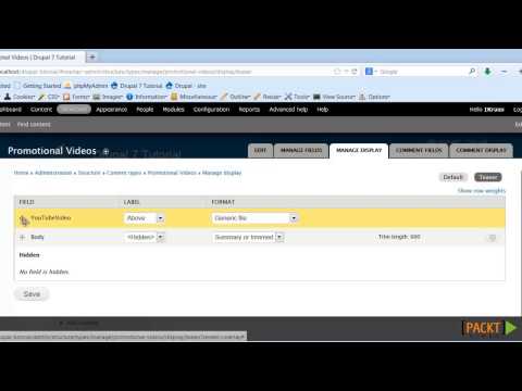 Building a Website with Drupal tutorial Media | packtpub com
