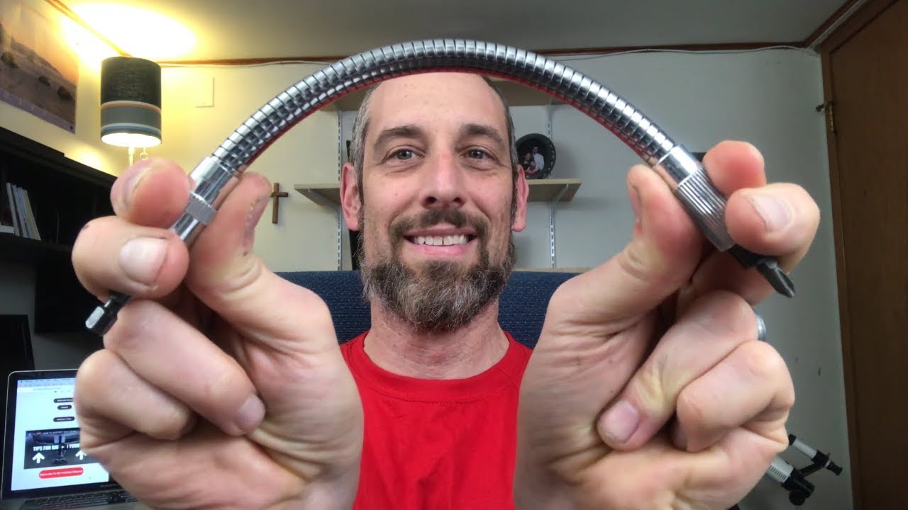My Favorite Tool - Flexible Extension Drill Bit Holder | Handy Hudsonite