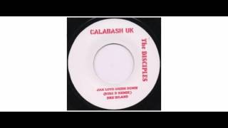 Dre Island / The Disciples  - Jah Love Shine Down  (Russ D Remix) - 7&quot; - Calabash Records